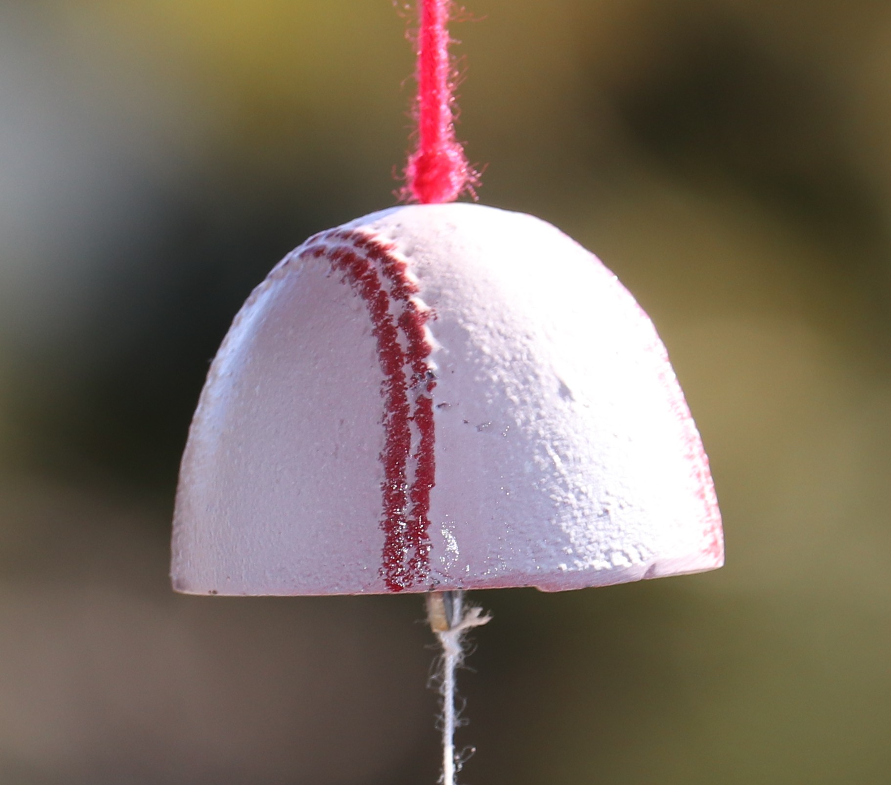 風鈴 ボール ホワイト（高岡鉄器）